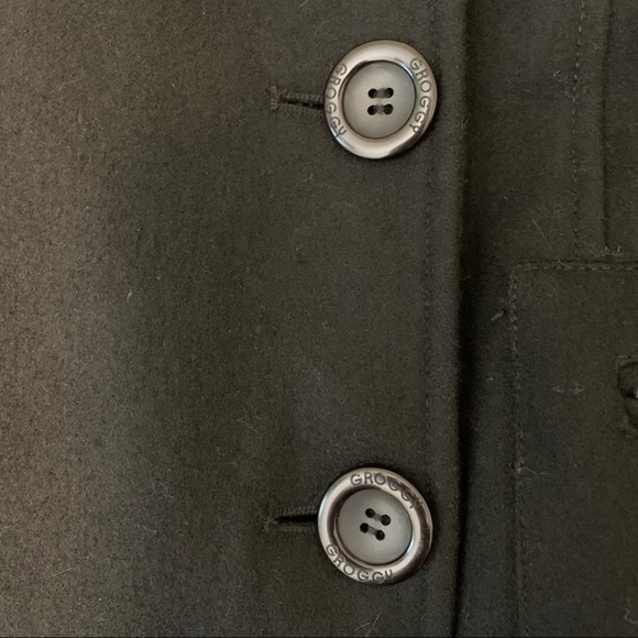 Groggy Military wool blend pea coat, extra small - Picture 13 of 13